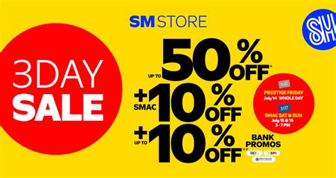 sm 3 day sale 2023|3 Day Sale: April 28 .